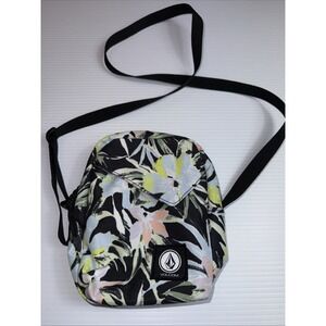 Volcom Tropical Flowers Crossbody Bag‎ 7.5x5.5"